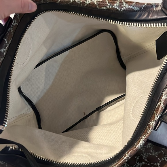 COACH Coated Canvas Signature Taxi Tote Tan - Picture 6 of 14